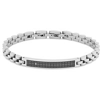 Bracciale Comete Uomo in Acciaio chirurgico (316L) Zirconia UBR981 - UBR981